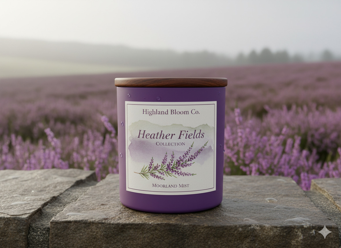 Heather Fields Aromatic Candle
